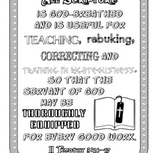 II Timothy 3:16-17
