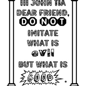 III John 11a