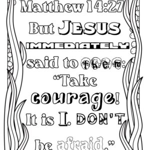 Matthew 14:27