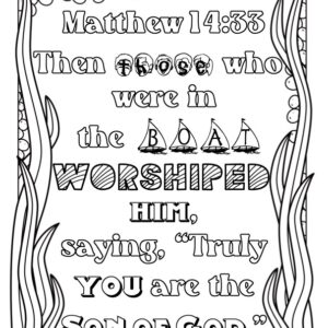 Matthew 14:33