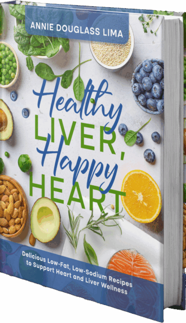 Healthy Liver, Happy Heart Cookbook cover by Annie Douglass Lima